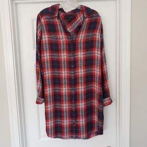 Banana Republic Plaid Dress